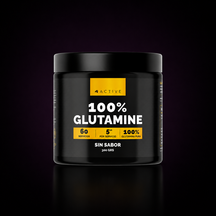 Glutamina 4Active 100% | 60 Servicios