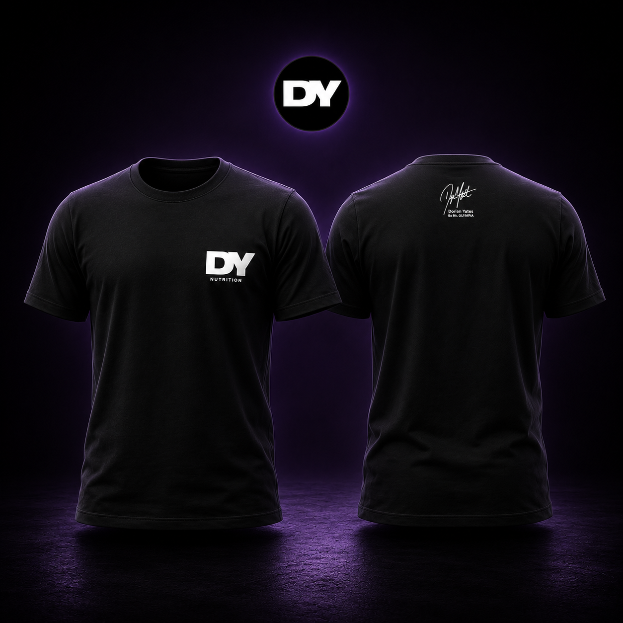 Polera DY Nutrition | Negra