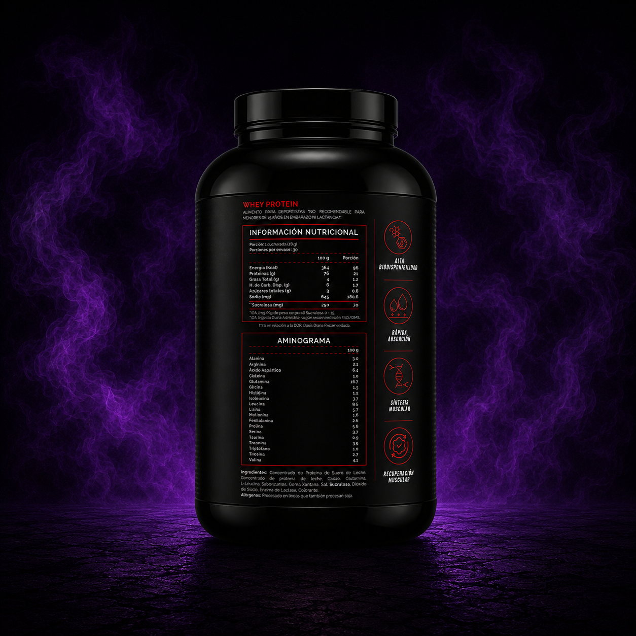 4Active Whey Protein | 30 Servicios
