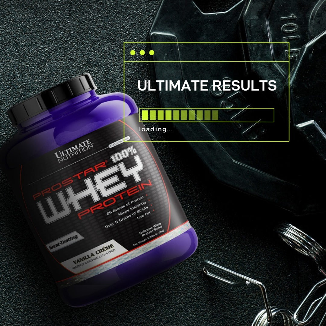 Prostar 100% Whey Protein Ultimate Nutrition | 80 Servicios