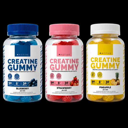 LLEVA 3 PAGA 2 | Creatine Gummy 4Active | 270 gomitas