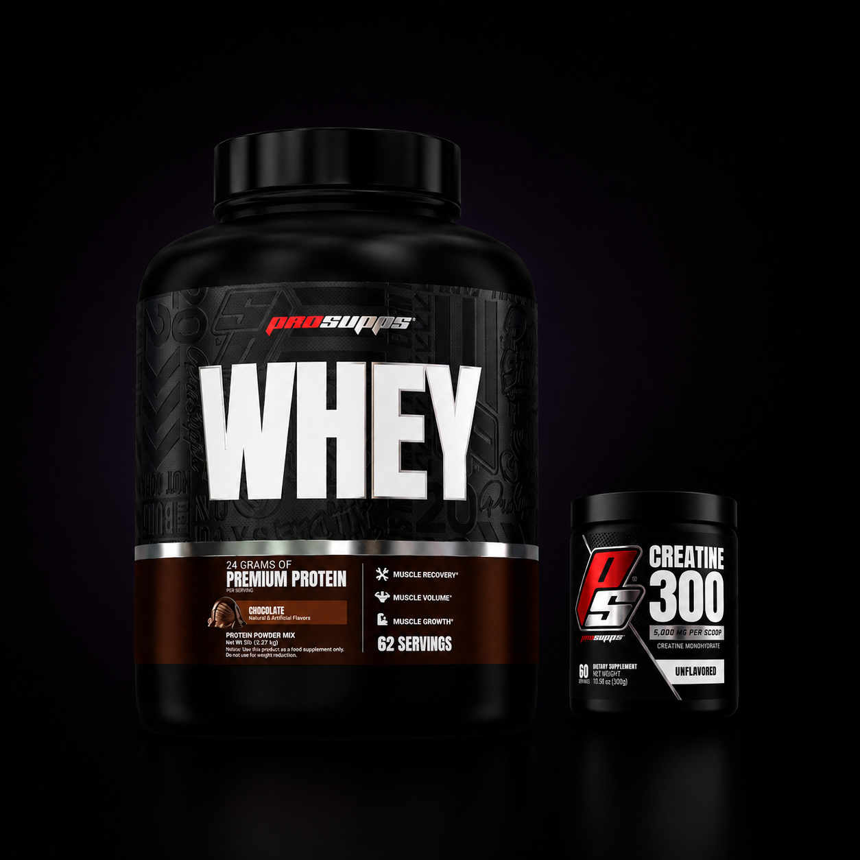 Pack ProSupps Proteína + Creatina | 62/60 Servicios | Shaker De Regalo