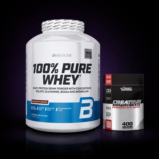 Proteína + Creatina | 81/80 Servicios