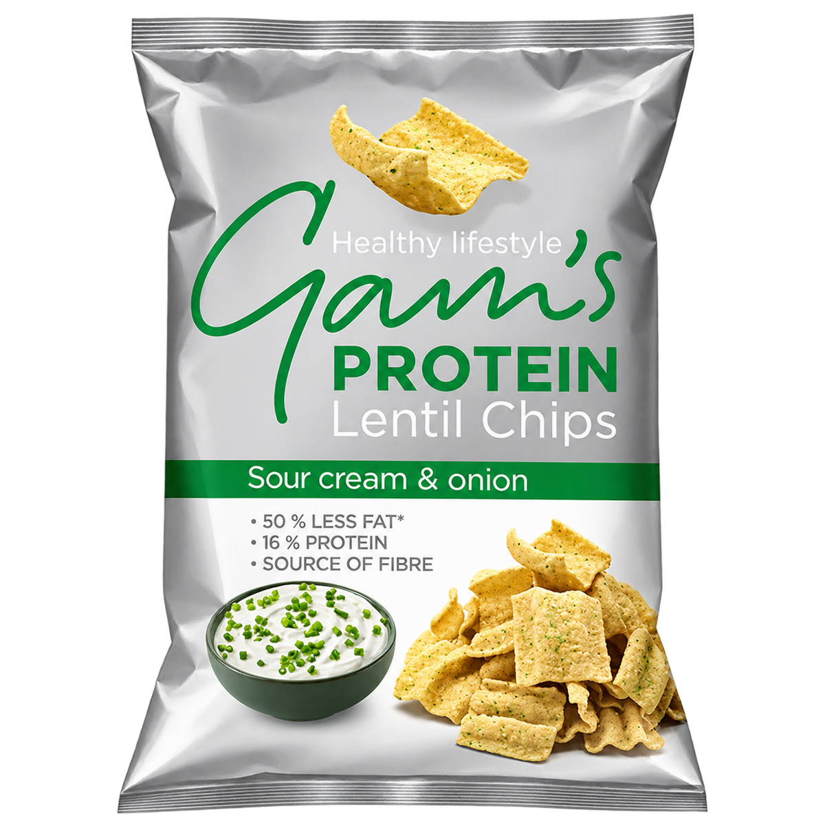 Gams Protein Chips | 12 Unidades | 10g Proteína