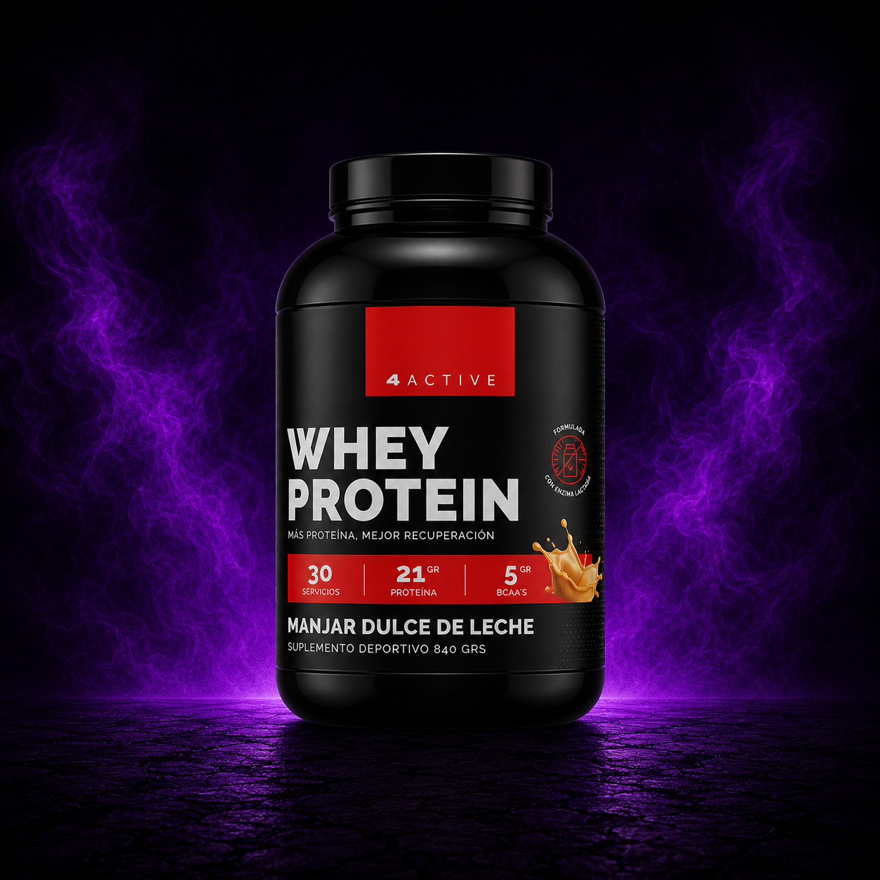 Pack Proteína + Creatina 4Active | + Shaker de regalo