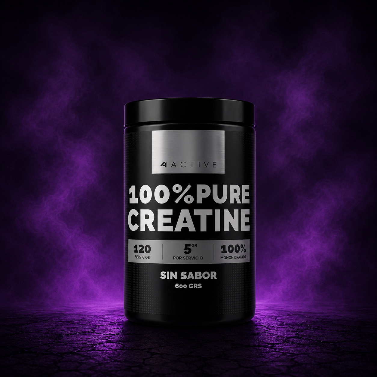 Pack Proteína + Creatina 4Active | + Shaker de regalo