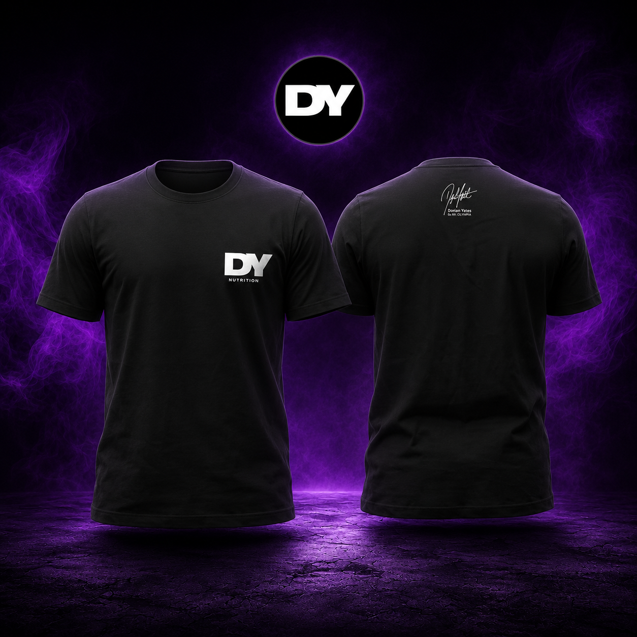 Polera DY Nutrition | Negra