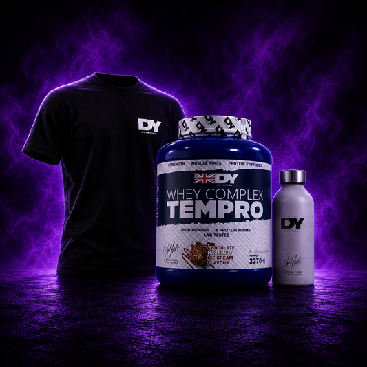 Pack DY Nutrition | Proteina + Polera + Botella
