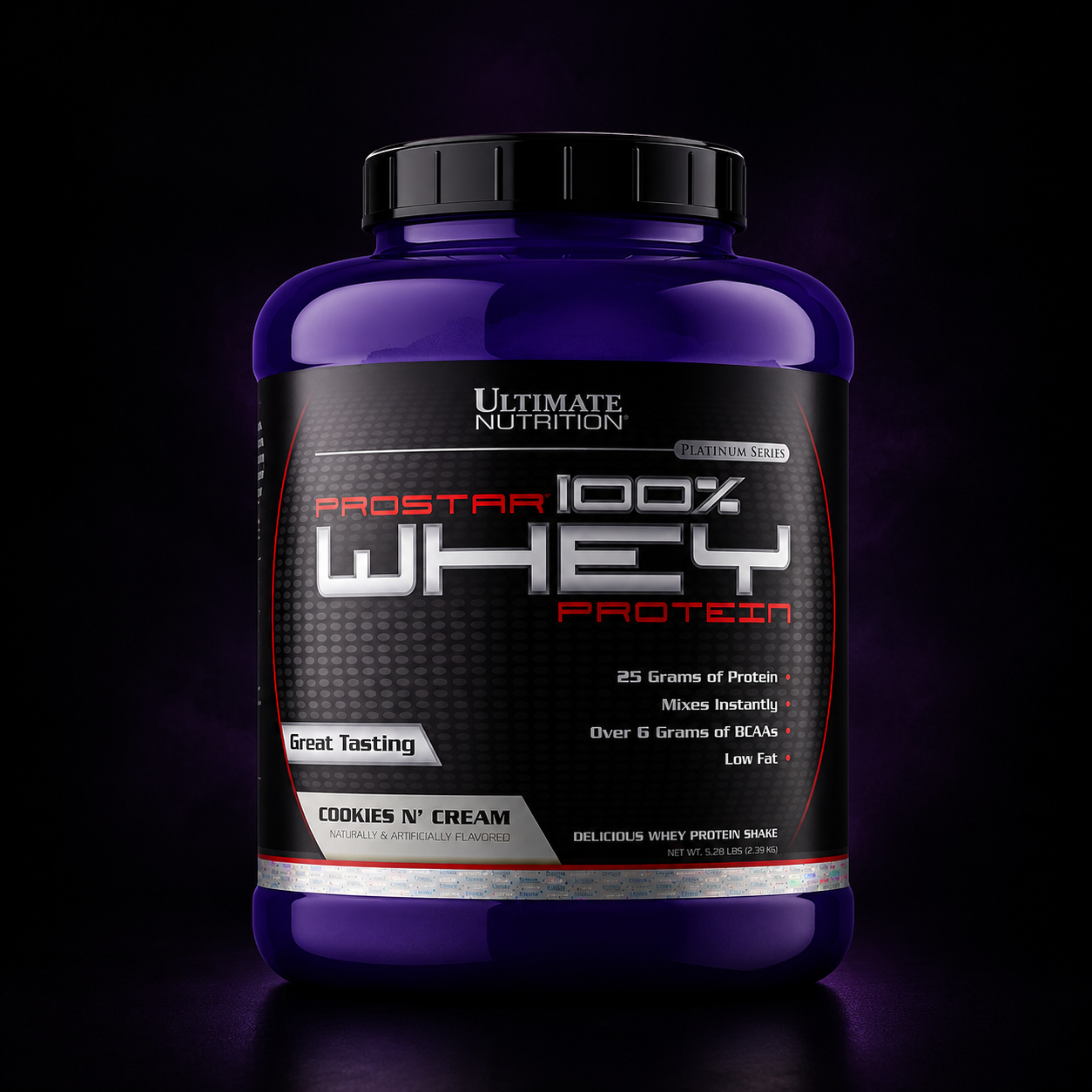 Prostar 100% Whey Protein Ultimate Nutrition | 80 Servicios