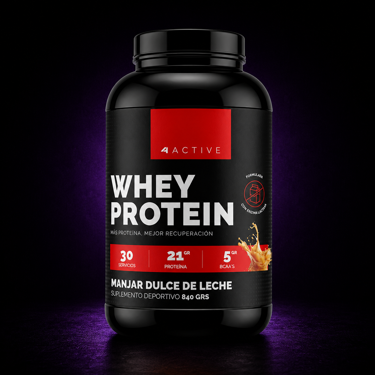4Active Whey Protein | 30 Servicios