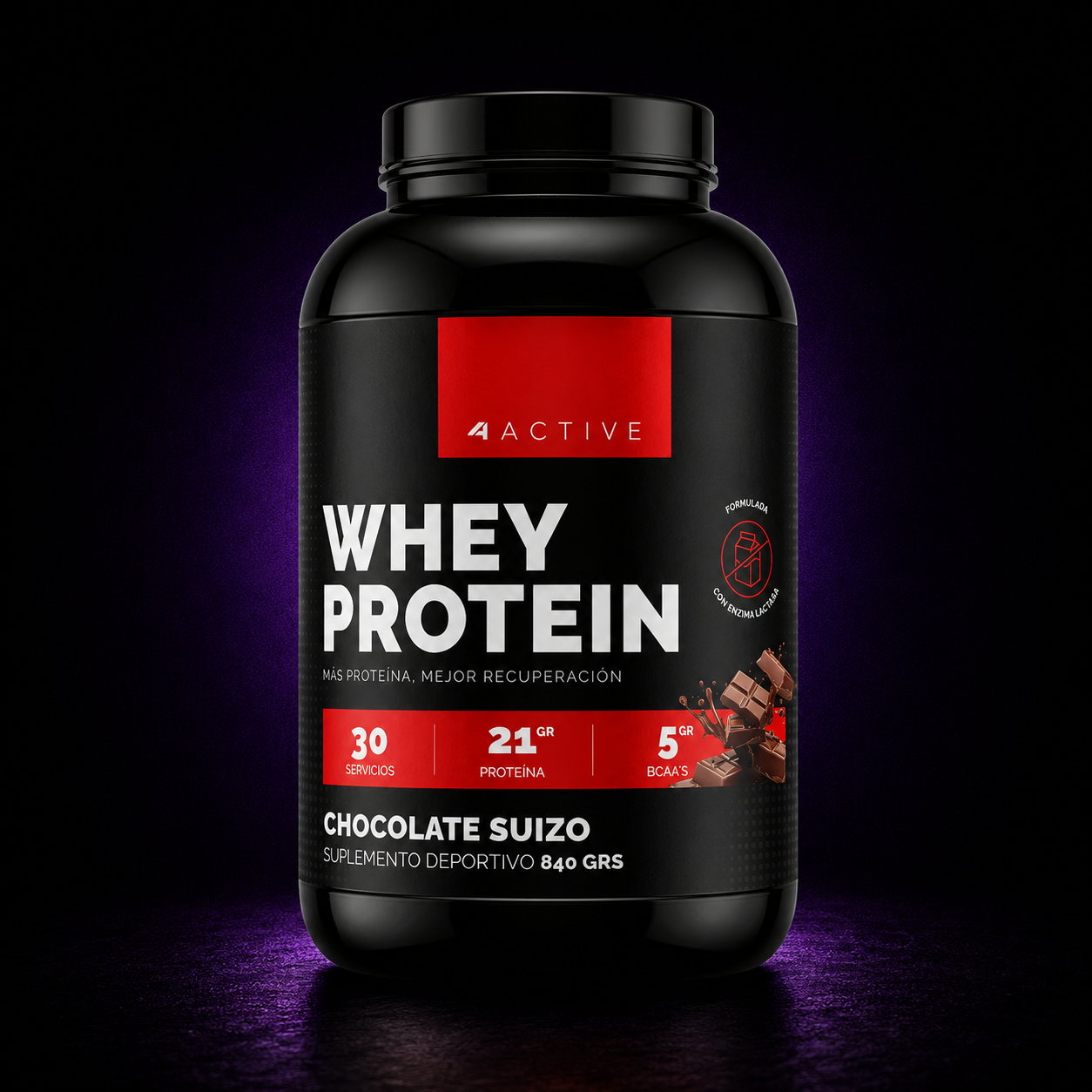 Pack Proteína + Creatina 4Active | Shaker de regalo