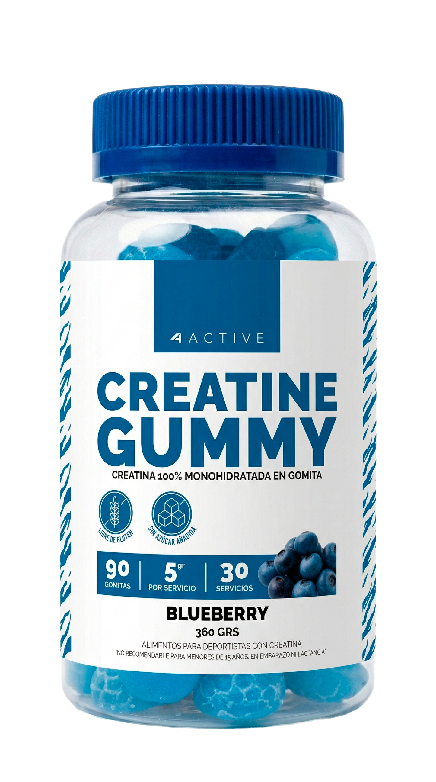 LLEVA 3 PAGA 2 | Creatine Gummy 4Active | 270 gomitas