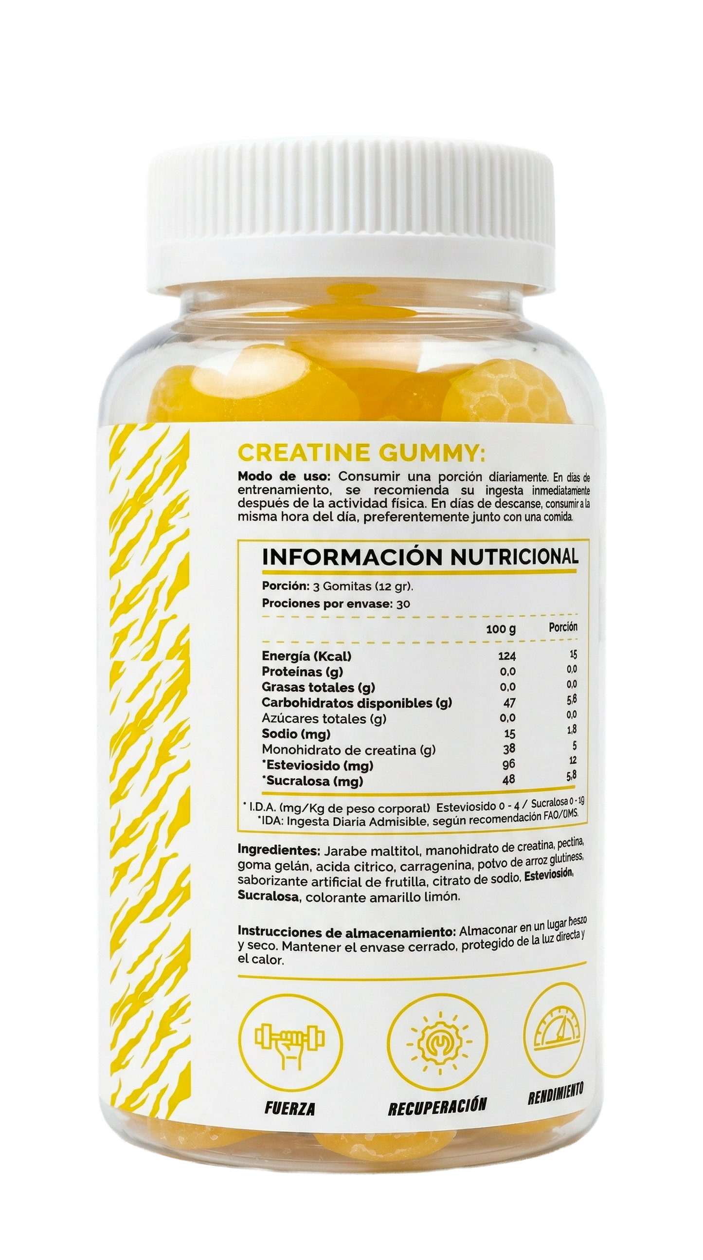 LLEVA 3 PAGA 2 | Creatine Gummy 4Active | 270 gomitas