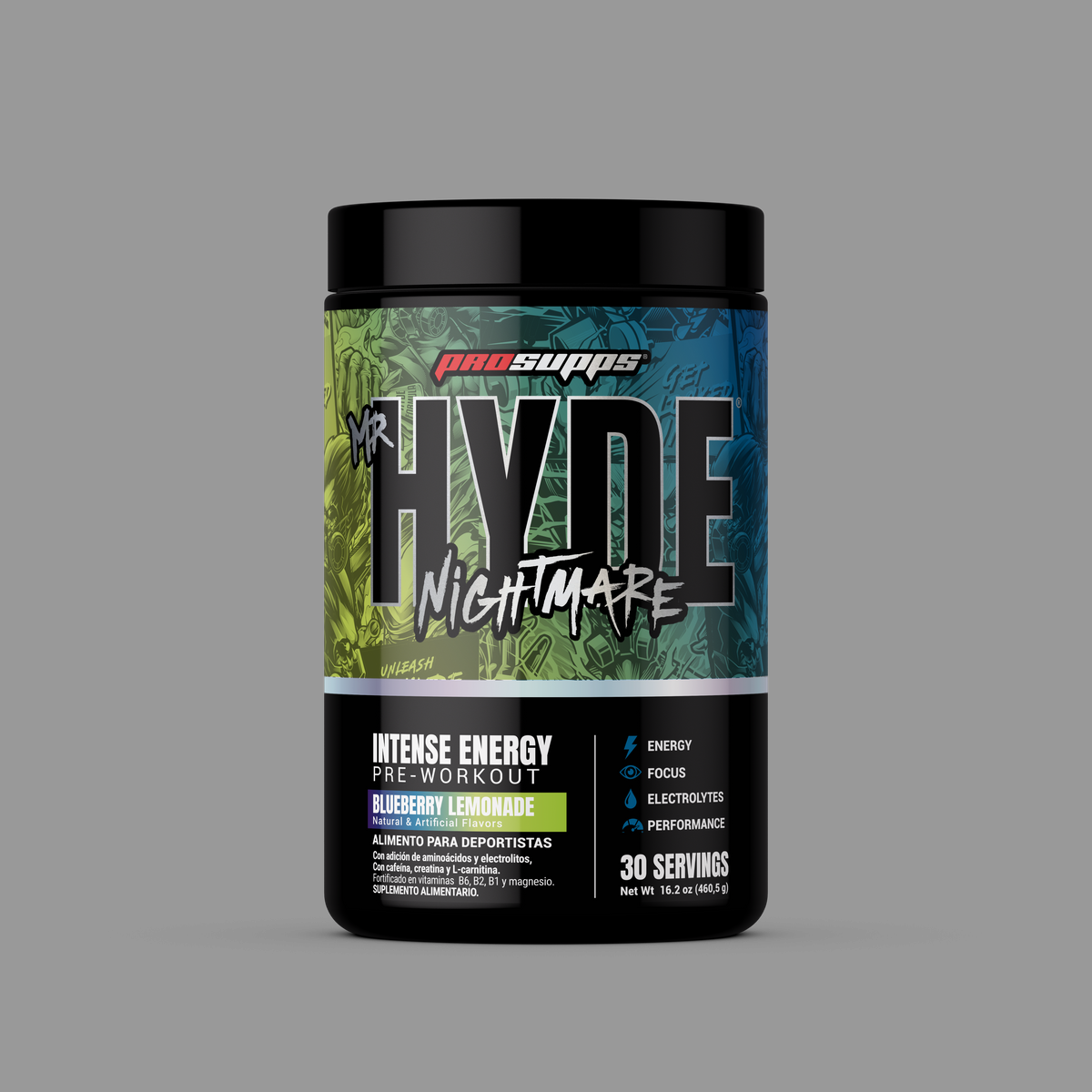 Mr Hyde Nightmare Pre Workout | 30 Servicios