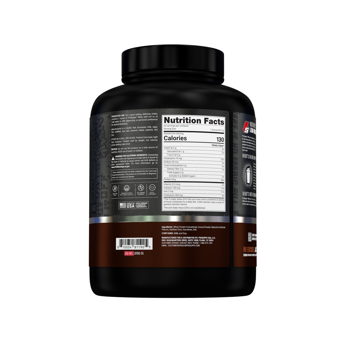 Pack Proteína ProSupps + Creatina 4Active | 62/60 Servicios